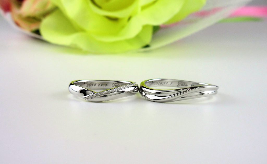 ハンドメイド　マリッジリング