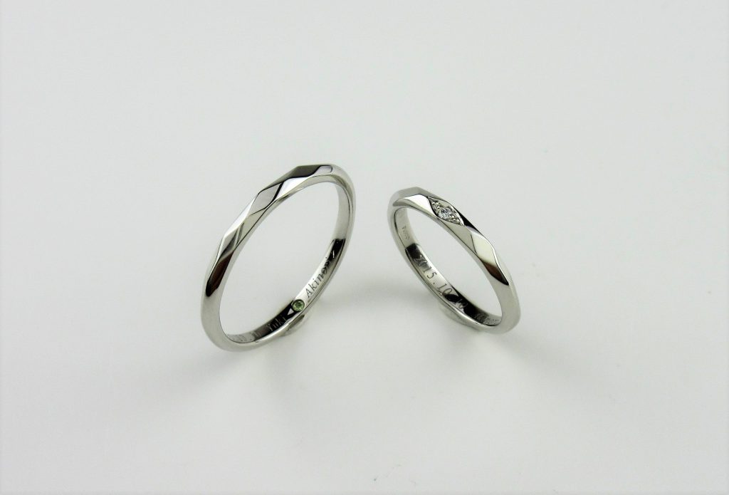 手作り結婚指輪画像