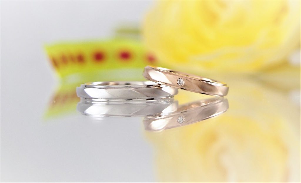 結婚指輪完成品