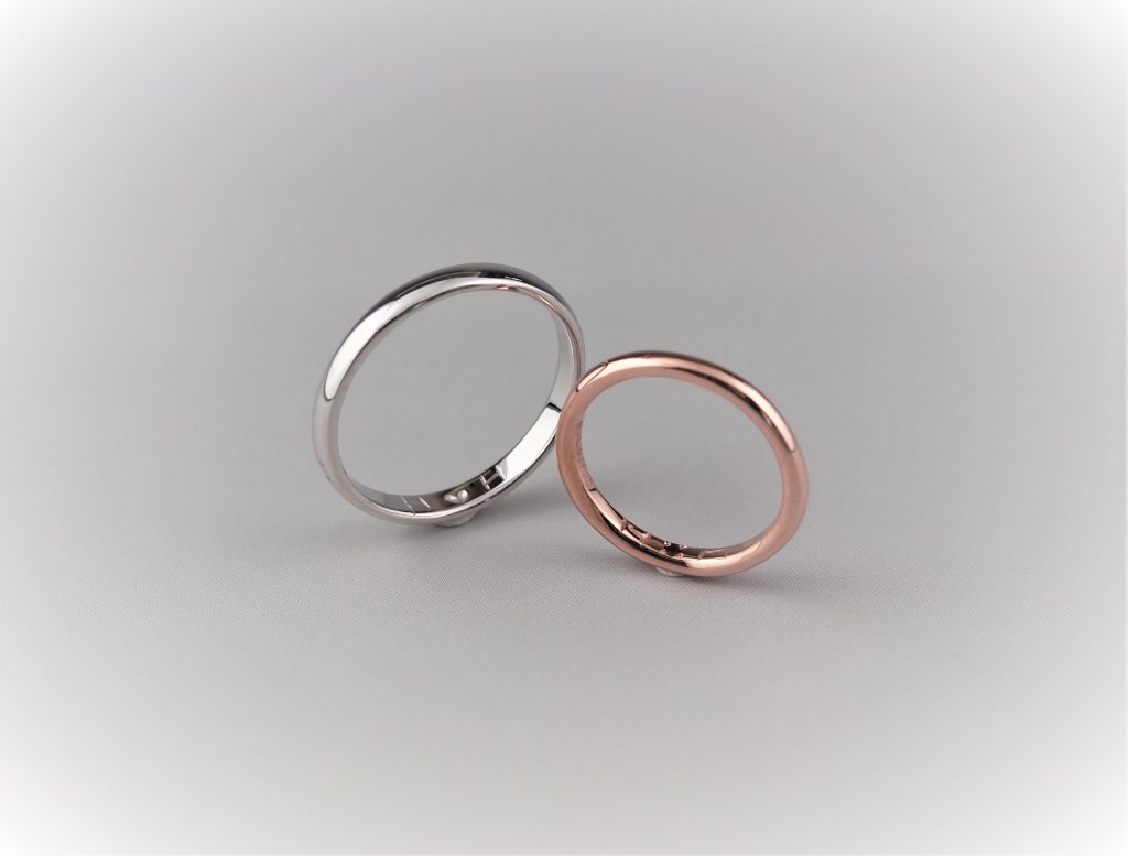 プラチナ❤ピンクゴールド