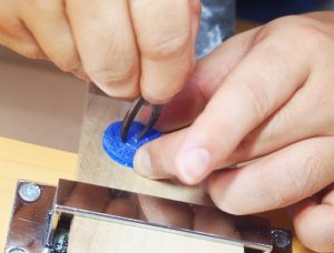 結婚指輪の制作風景