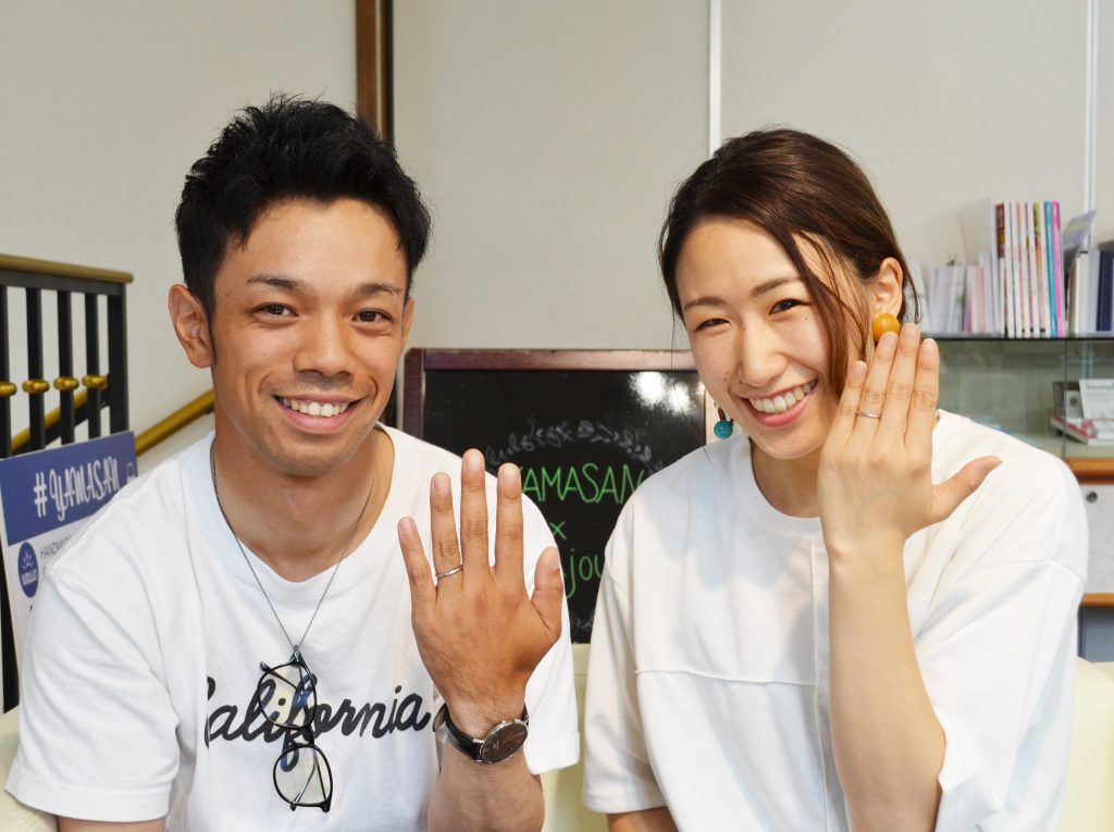 大切な二人の指輪