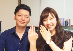 大切な二人の指輪