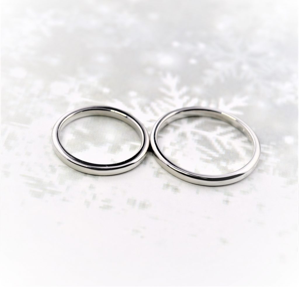 シンプルなストレートリング シンプルなストレートリング