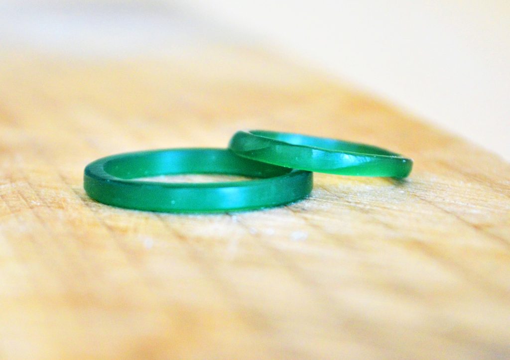 こだわりの指輪が完成 こだわりの指輪が完成