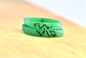 オリジナルモチーフ入りリング