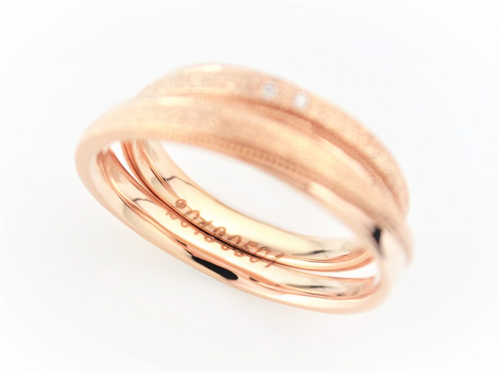 ふたつ重なる記念日刻印