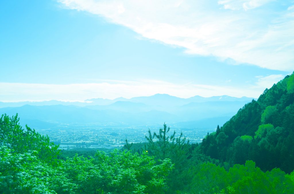 長野県駒ケ根市の風景