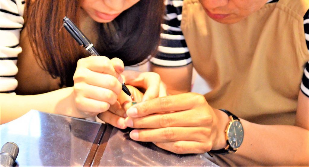 想いを込めてつくるオリジナルリング