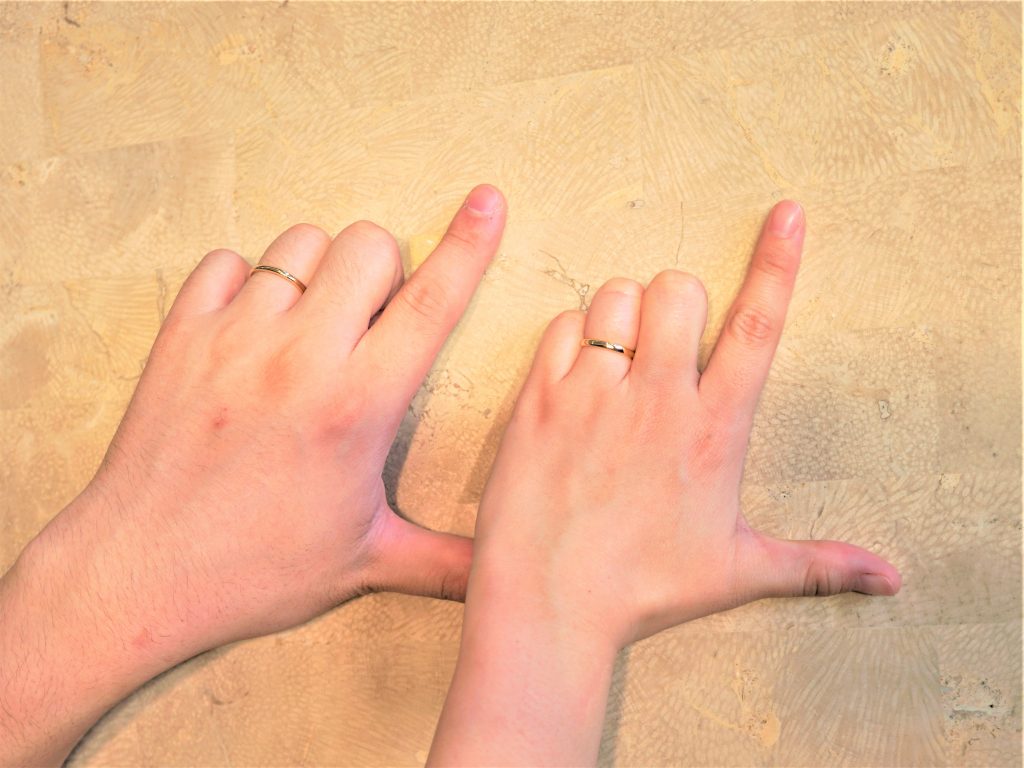 リアンジュポーズで記念写真