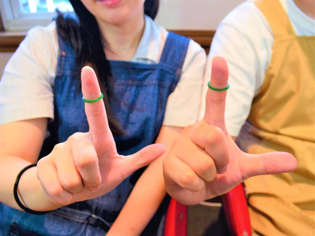 ２人の指輪の原型