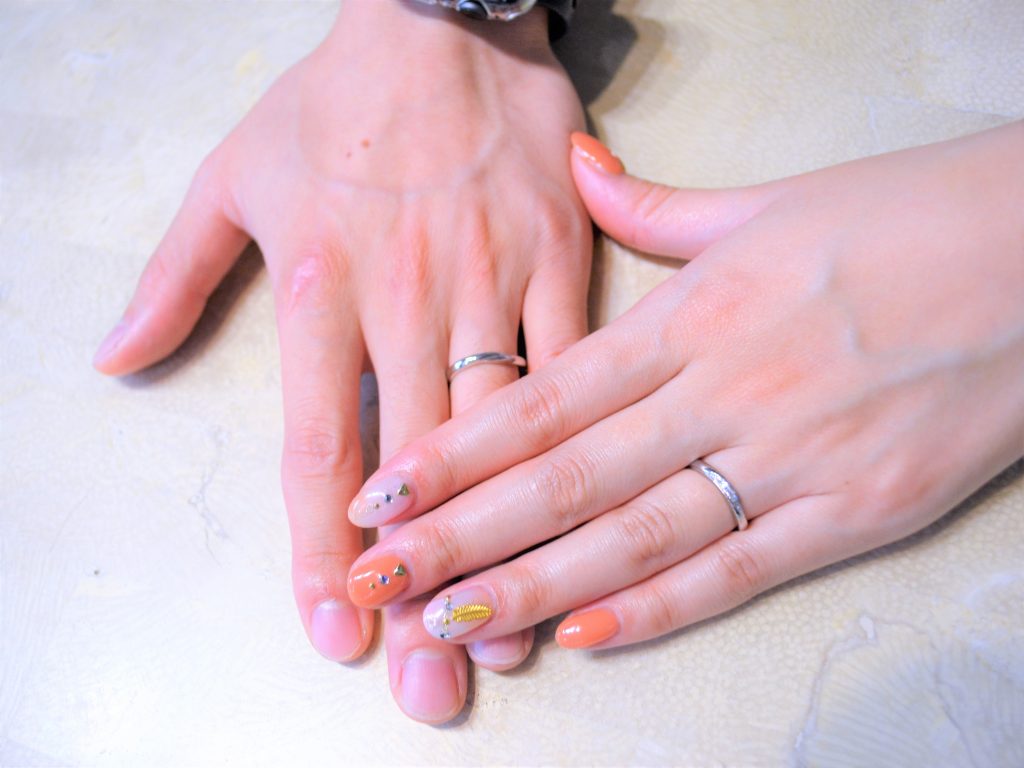 オリジナルの結婚指輪 オリジナルの結婚指輪