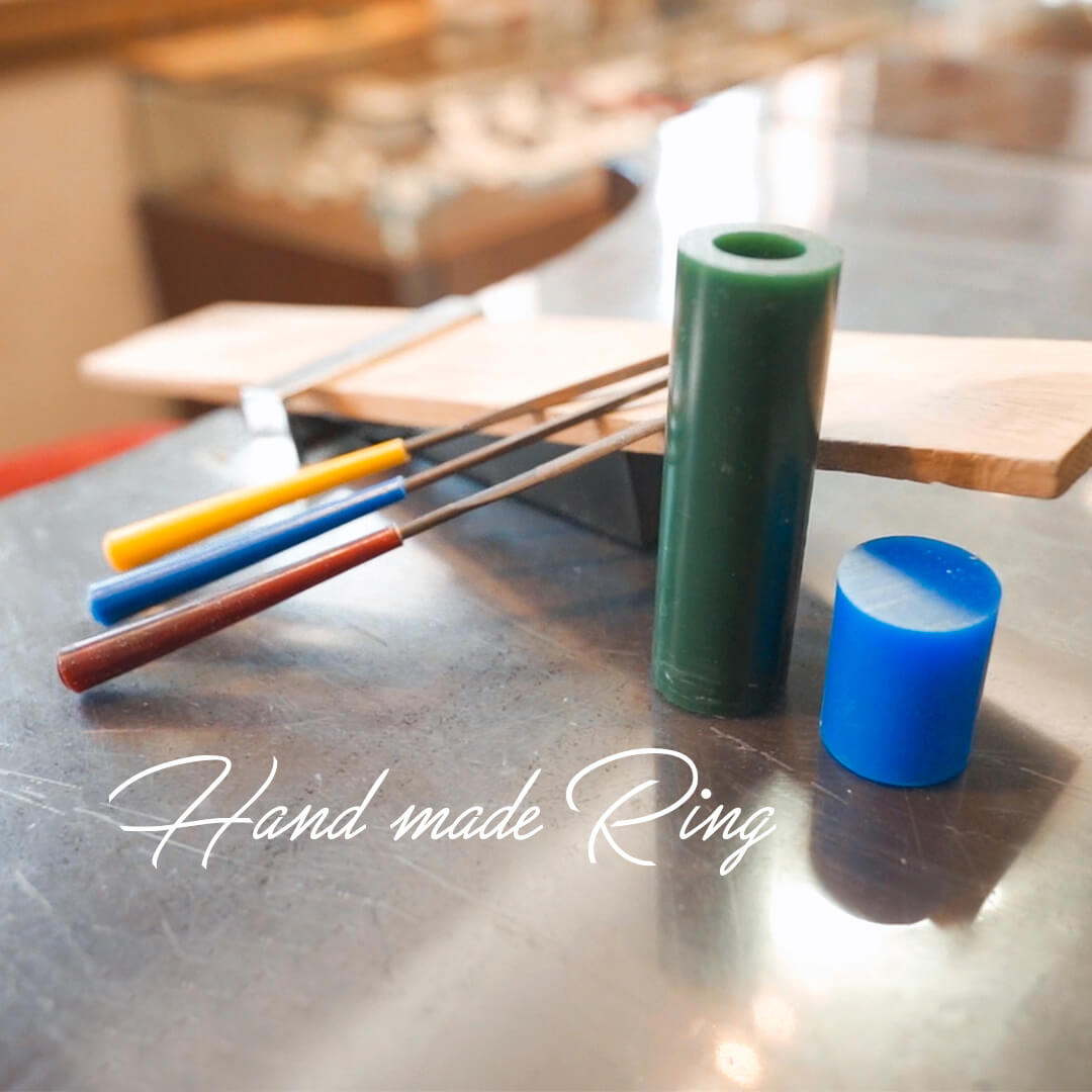 ワックスで原型製作